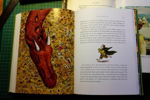 Illustrated edition of J.R.R. Tolkien's The Hobbit, with illustrations by Jemima Catlin.