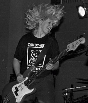 Picture of the author of "Chainsaw No. 2," Donna Dresch.