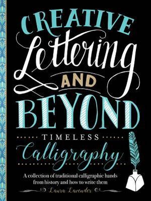 An example of calligraphy on a book cover.